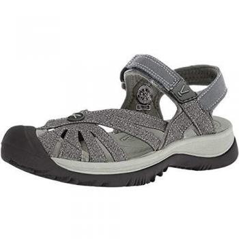 Keen Rose Damen Trekking-Sandalen grau/weiß 37.5