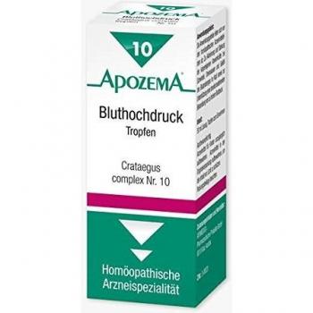 APOZEMA COMPLEX TROPFEN NR 10 BLUTHOCHDRUCK CRATAEGUS