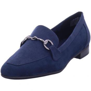 Mocassins élégants bleu marine