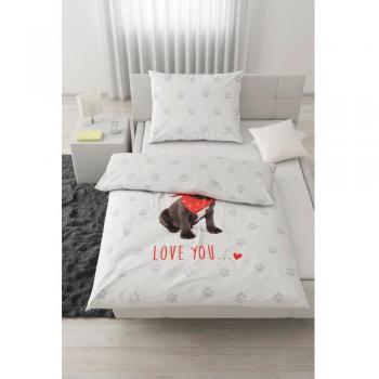Posteľná súprava Buddy, 140/200cm, biela
