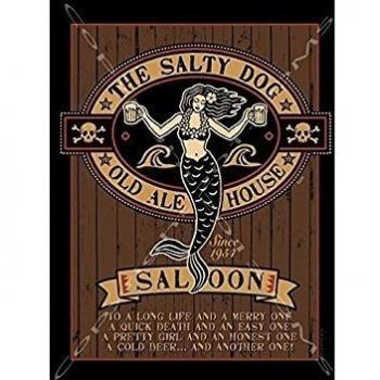 Sea‑Salt Dog Metal Sign, OMSC Edition