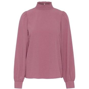 Kaffe Langarmbluse in Mesa Rose EU 44