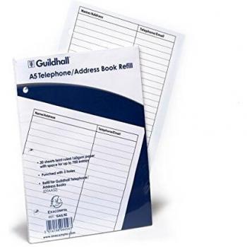 Goldine A5 Address Book Refill 30 Sheets