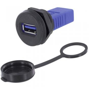 Module USB 3.0 Femelle Prolongateur Encastré Encitech 1310‑1030‑01