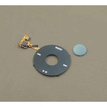 Black Clickwheel + Gray Button for iPod Classic 6th 7th (80GB, 120GB, 160GB)
