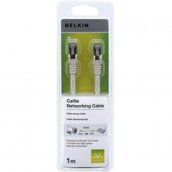 Belkin 1 m CAT5e Patchkabel Grau, SNG/SHD Version