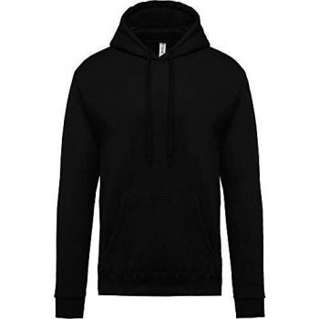 Kariban Herren Pullover Hoodie in Weiß (M)