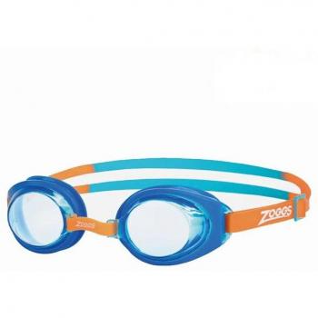 Gafas de natación Zoggs Little Ripper infantiles azul naranja, talla única