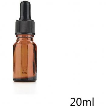 Capsule de Réaction Ambre 20 ml – Bouteille Lab