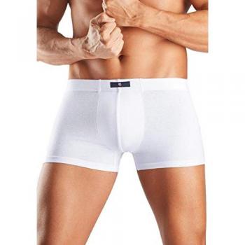H.I.S Herren Boxershorts Baumwolle 5er Pack Größe 5 weiß