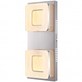 Chrom‑Leuchte 36 W – Gäste-WC & Schlafraum