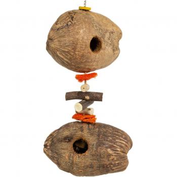 HappyBird Schredderspielzeug Coco Natural Dbl. Fun