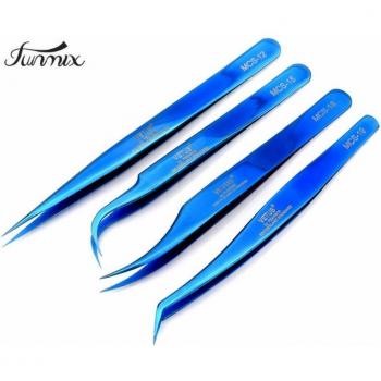 Super Precision Dream Blue Makeup Tweezers