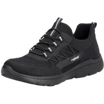 Schwarze Slip-On Sneaker RIEKER Damen Gr. 40