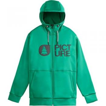 PICTURE PARK TECH Zip Hoodie 2024 Spectra Grün