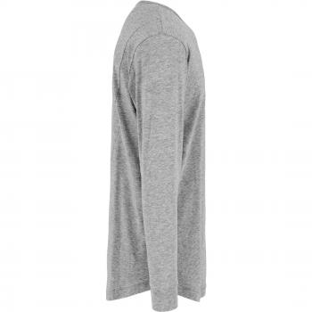 Urban Classics Herren Langarmshirt Shaped Fashion Long Sleeve Tee aus Baumwolle in Grau (Large)