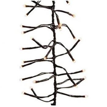 LUMINEO Lichtboom 2,5 m – 768 LED Zwart/Klassiek Warm