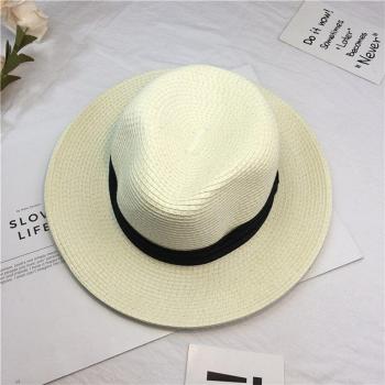 Chapeau de plage été en paille