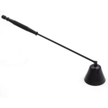 Ensemble Triplé « Bougie Antique » : Coupe & Extincteur, Couleurs Or, Argent, Noir
