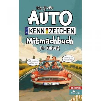 Das große Autokennzeichen Mitmachbuch für Kinder