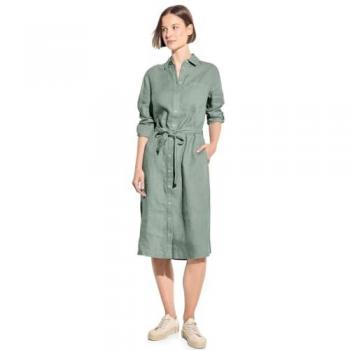 Cecil Robe en lin vert