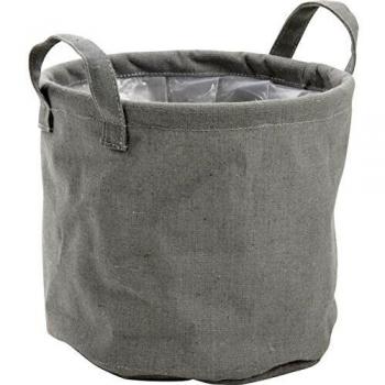 Aubry Gris Jute Cache‑Pot – GASPARD