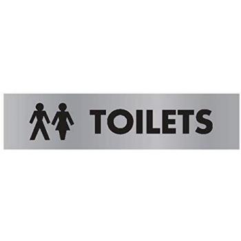 Stewart Superior Bathroom Aluminium Sign 190 x 45 mm