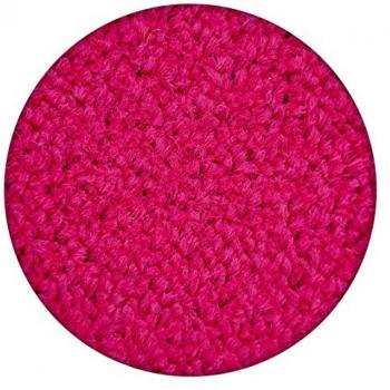 Tapis Eton Rond Rose 150 cm