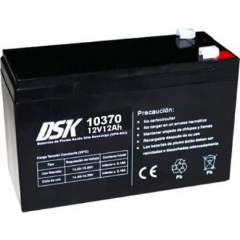 Batería de Plomo 12V 12Ah para Luces de Emergencia DSK