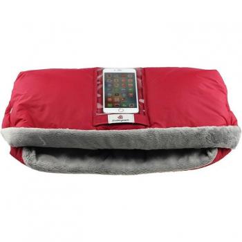 Waterproof Winter Stroller Hand Muff with Phone Holder