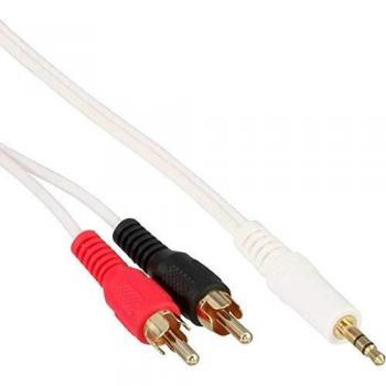 Cable de Audio Estéreo 2.5m RCA/3.5mm