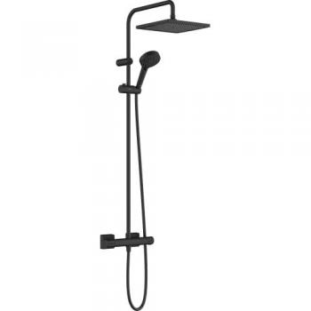Vernis Shape 240 1Jet Ducha Hansgrohe Negro Mate
