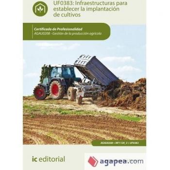 Infraestructuras para establecer la implantación de cultivos. AGAU0208
