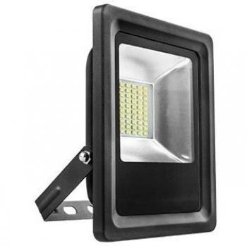 Proyector LED Matel Plata 30W, IP65, Luz Fría