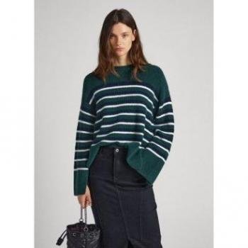 Pepe Jeans Jersey Ellison Verde Manga Larga