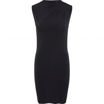 PIECES Damen Kleid mit Drapierung