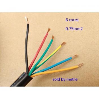 CVP Camper Electric Cable 5 6 7 Cores 0.75mm²