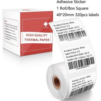 Phomemo Self-Adhesive Labels for M110/M200 Printer, 20-50mm Width