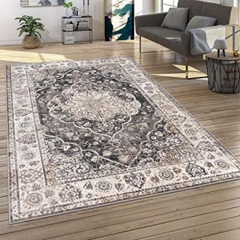 Tapis Poils Ras Motif Mandala 80x150 cm