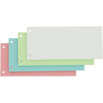 Oxford Trennblätter 240x105mm 190g assortiert