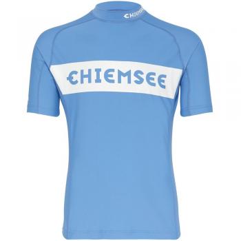 Männliches Surf-Lycra T-Shirt Chiemsee – UV‑Filter UPF 50+, Blau 631, XS