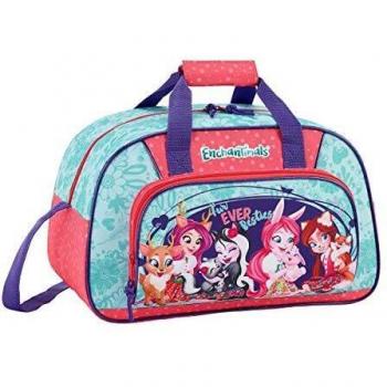 Sac de sport enfant Enchantimals, 40 cm, Multicolore