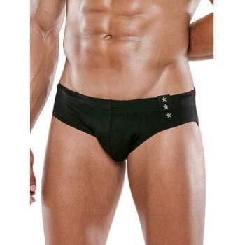 Slip de bain Noir Code 22