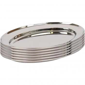 30cm x 20.5cm Silver Serving Platters