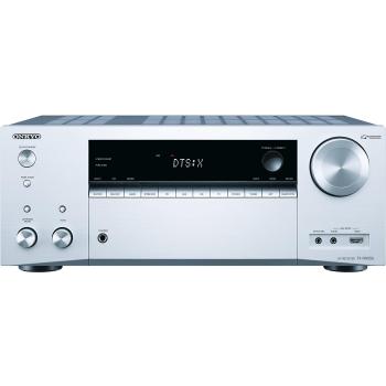 Silberer Onkyo TX‑NR656 384 kHz/32‑Bit D/A‑Wandler Receiver