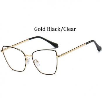 Clear Lens Cat Eye Glasses for Women