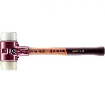 Mazza 60 mm Simplex Superplastica: Ferro Malleabile + Manico in Legno