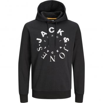 Sweat à capuche Warrior en coton avec logo imposant pour homme JACK & JONES