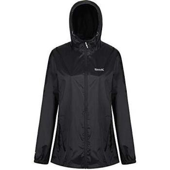 Regatta Womens Pack-It III Waterproof Jacket (Black)