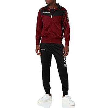 Chandal Givova granada/negro XL
